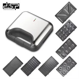 ساندوتيش ووافل و دونات ميكر ٧ في ١ من دي اس بي DSP KC1162
